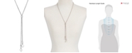 Lucky Brand Imitation Mother-of-Pearl Stone Lariat Necklace